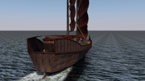 C4D Chinese Pirate Junk0031